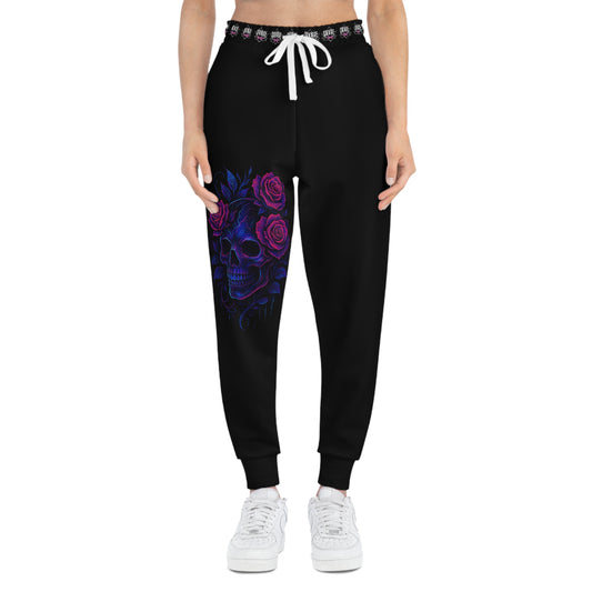 Savage Skull Rose Joggers — Made for Comfort