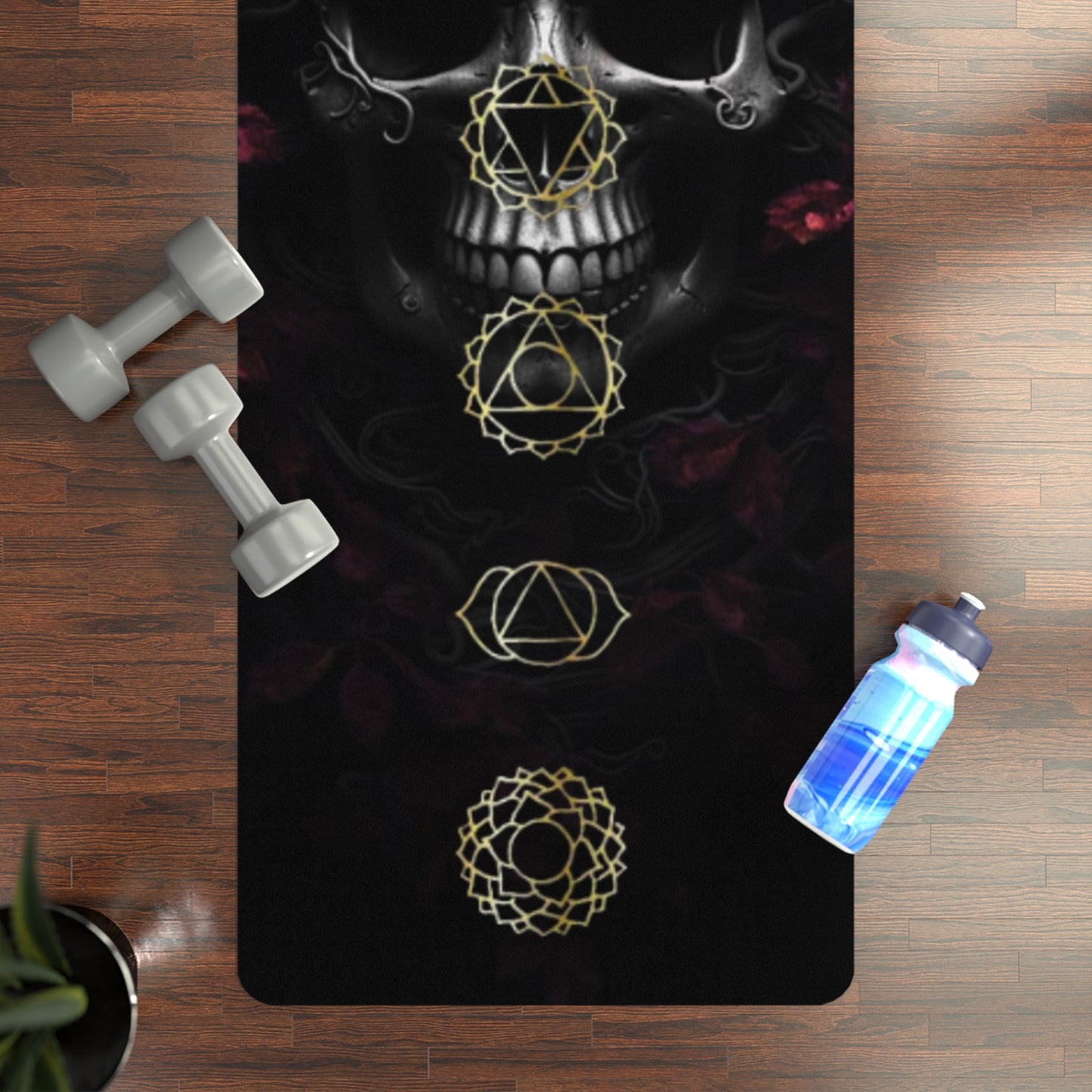 Savage Yoga – Skull & Sacred Geometry Yoga Mat