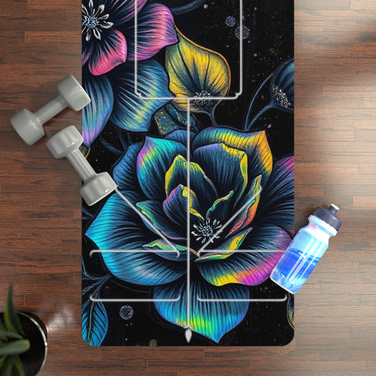 Midnight Bloom Yoga Mat — Savage Yoga