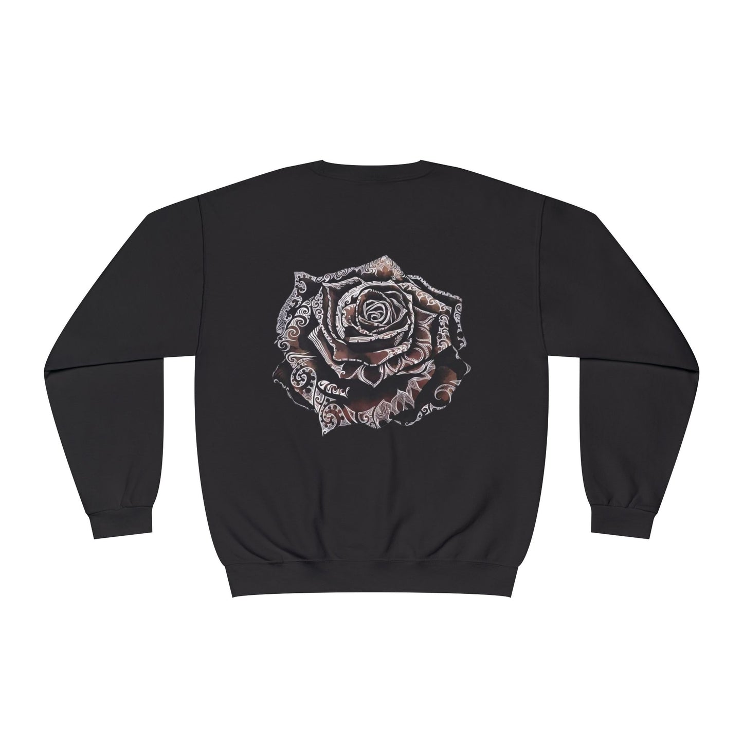Savage Yoga Rose Crewneck — Dark, Soft &amp; Fiercely Comfortable