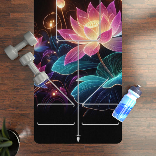 Luminous Lotus Yoga Mat — Savage Yoga