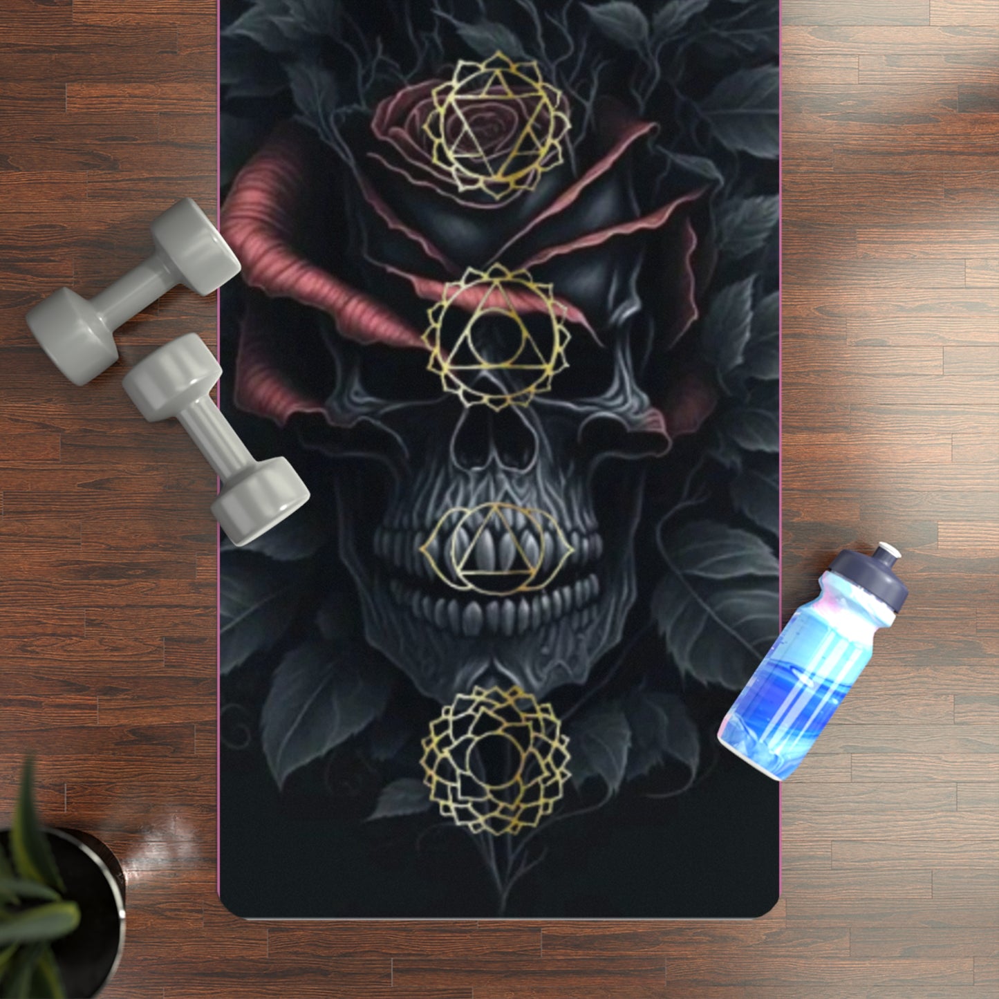 Rose Reaper Yoga Mat — Savage Yoga