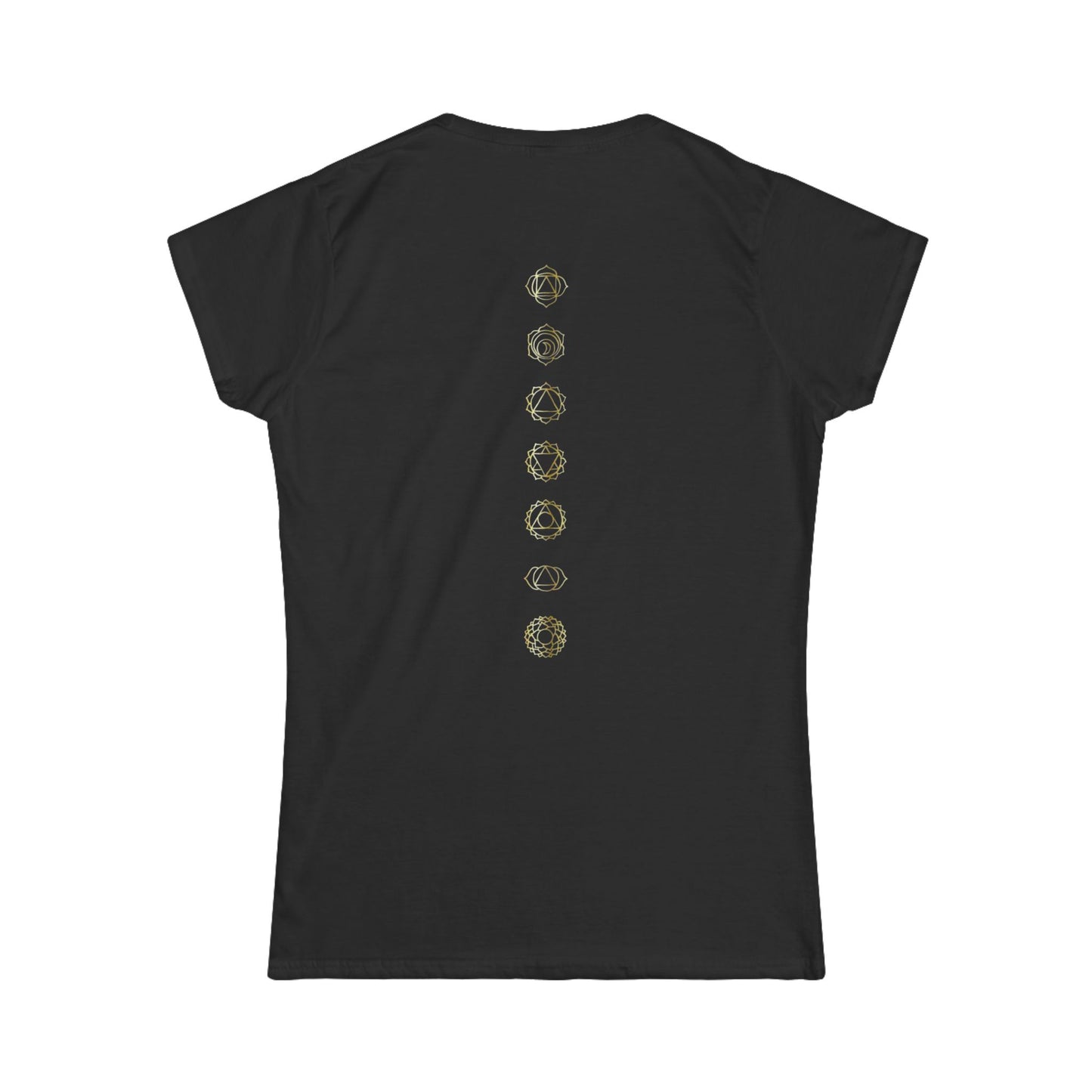 Savage Yoga – Women’s Symbolic Spine Tee