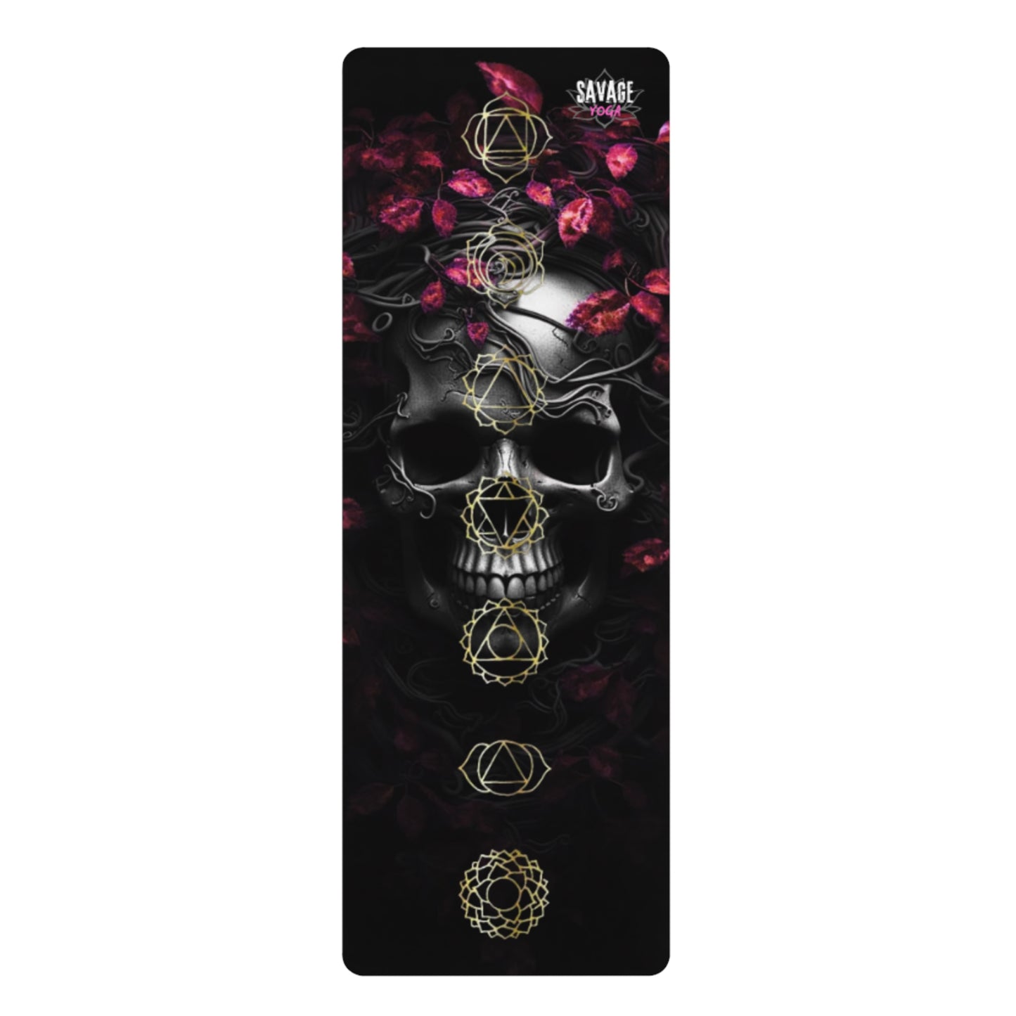 Savage Yoga – Skull & Sacred Geometry Yoga Mat