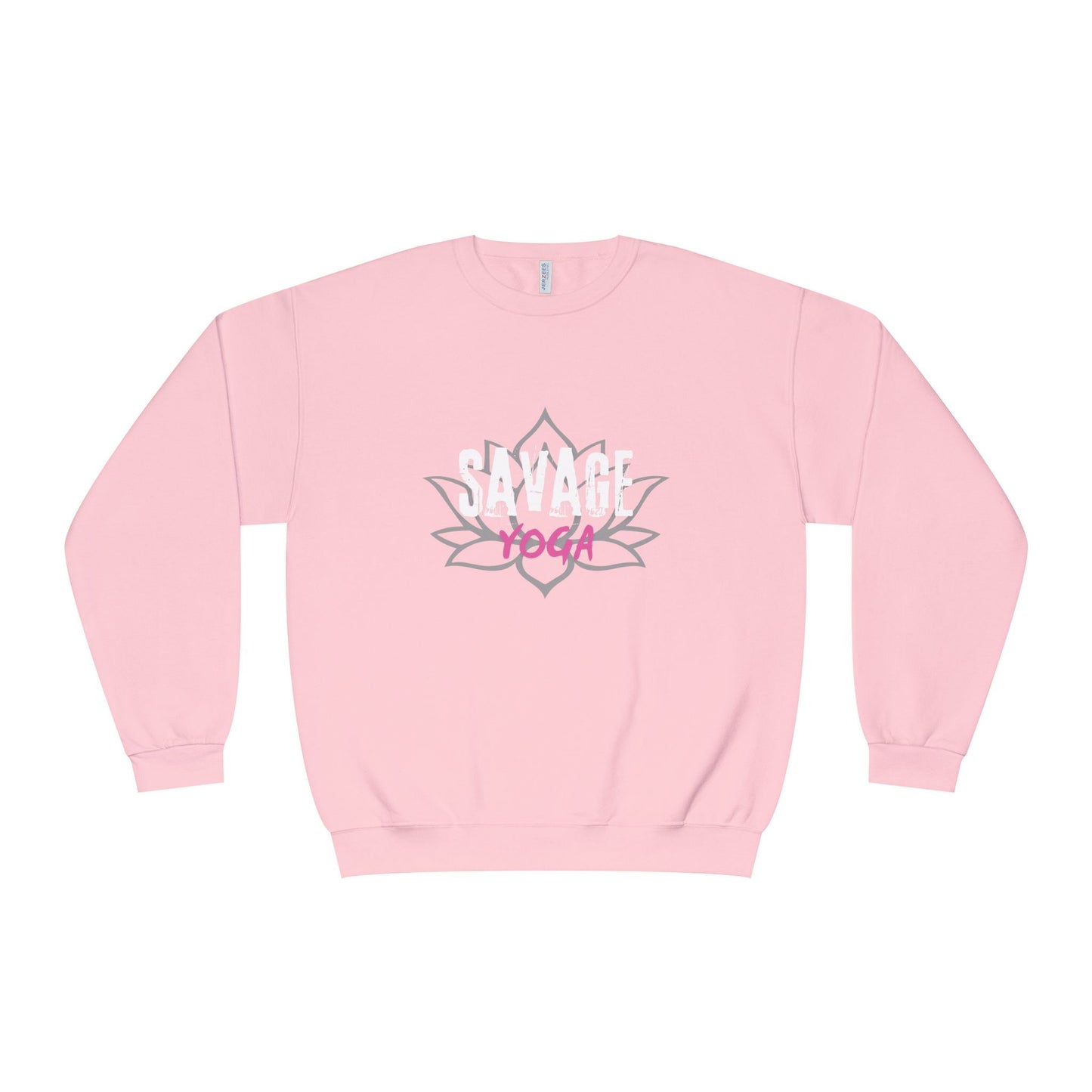 Savage Yoga Rose Crewneck — Dark, Soft &amp; Fiercely Comfortable