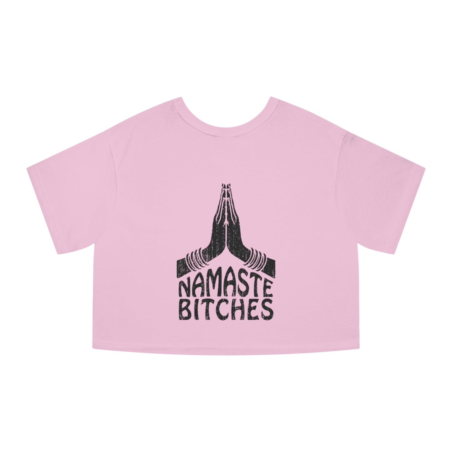 Savage Yoga – “Namaste Bitches” Cropped Tee