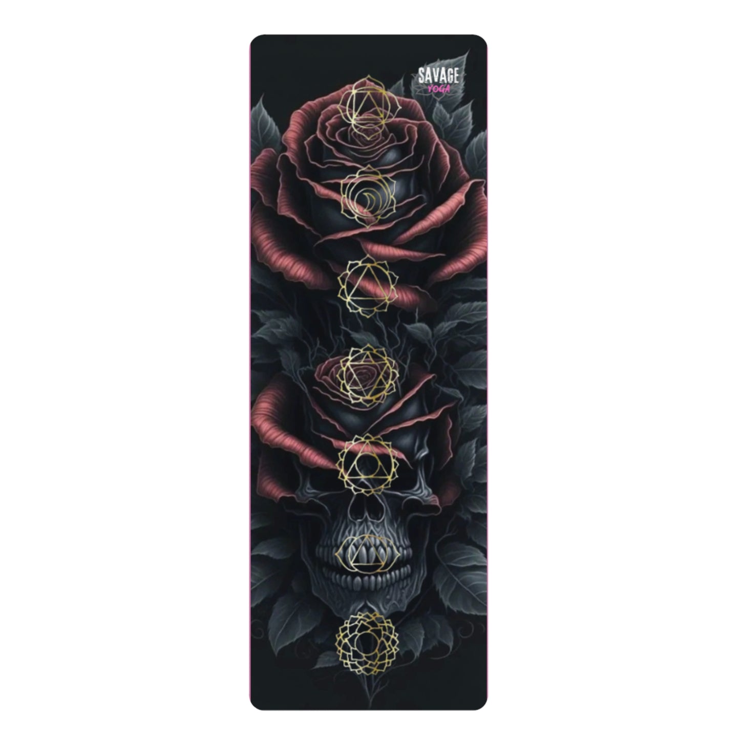 Rose Reaper Yoga Mat — Savage Yoga