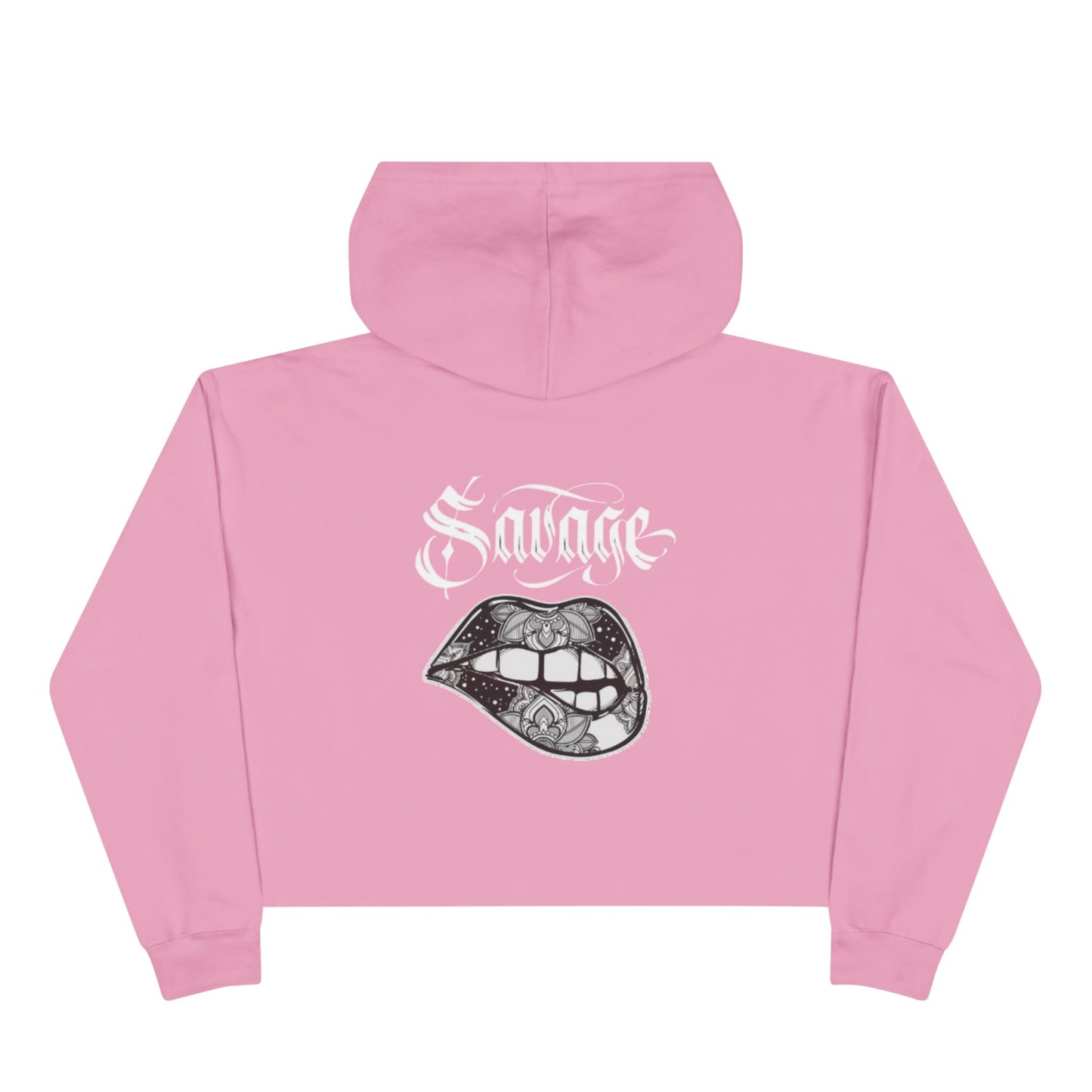 Savage Bite - Cropped Hoodie
