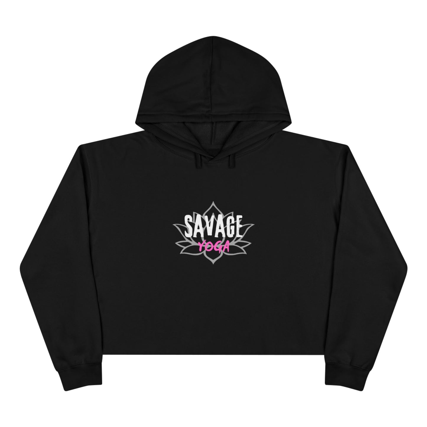 Savage Yoga “Is This Love?” Cropped Hoodie