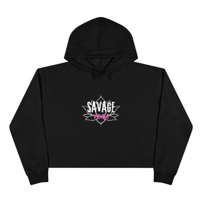 Savage Yoga “Is This Love?” Cropped Hoodie