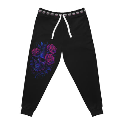 Savage Skull Rose Joggers —  Made for Comfort