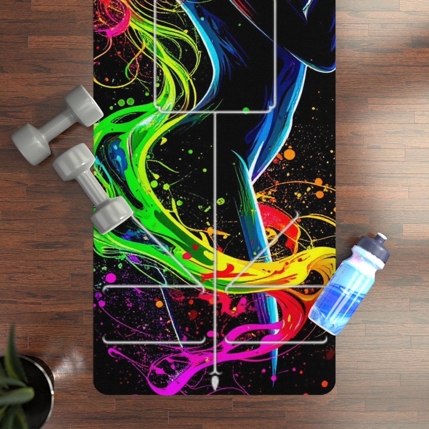 Neon Muse Yoga Mat — Savage Yoga
