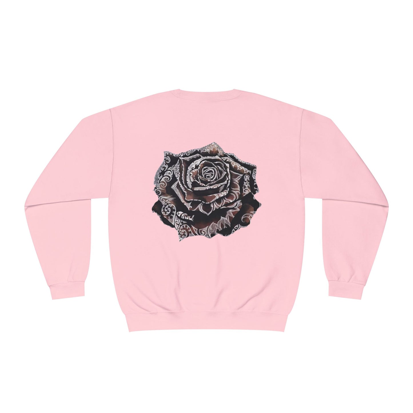 Savage Yoga Rose Crewneck — Dark, Soft &amp; Fiercely Comfortable