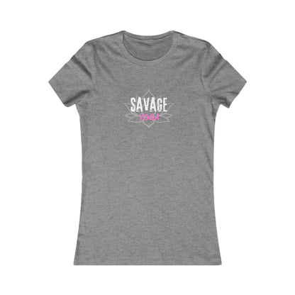 Savage Yoga “Namaste Skeleton” Tee