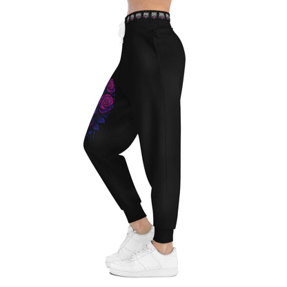 Savage Skull Rose Joggers —  Made for Comfort