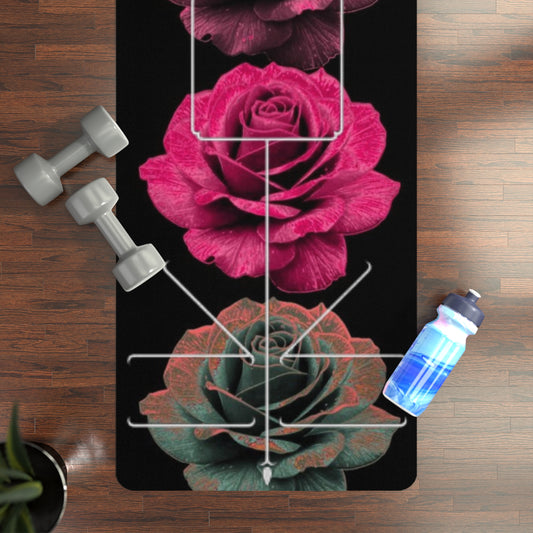 Crimson Eclipse Yoga Mat — Savage Yoga