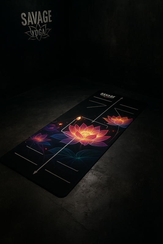 Luminous Lotus Yoga Mat — Savage Yoga