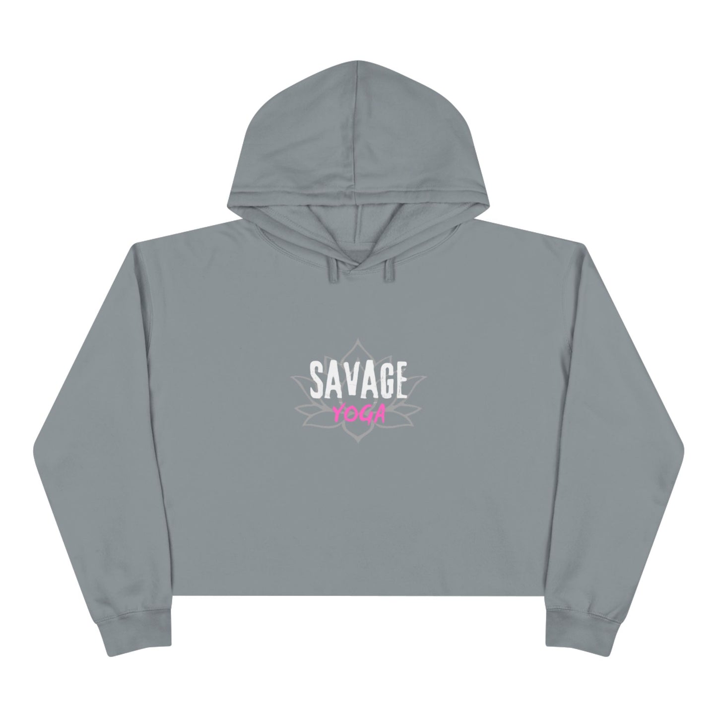 Savage Yoga “Is This Love?” Cropped Hoodie