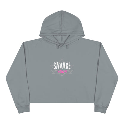 Savage Yoga “Is This Love?” Cropped Hoodie