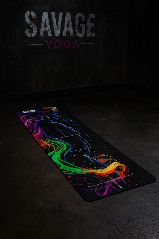 Neon Muse Yoga Mat — Savage Yoga